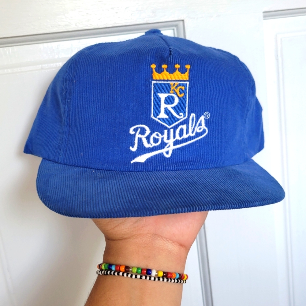 Kansas City Royals 90s Vintage Snapback Hat.